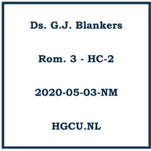 Preken cd. Ds. G.J. Blankers
