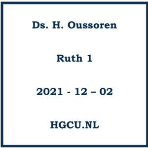 Preek van Ds. H. Oussoren